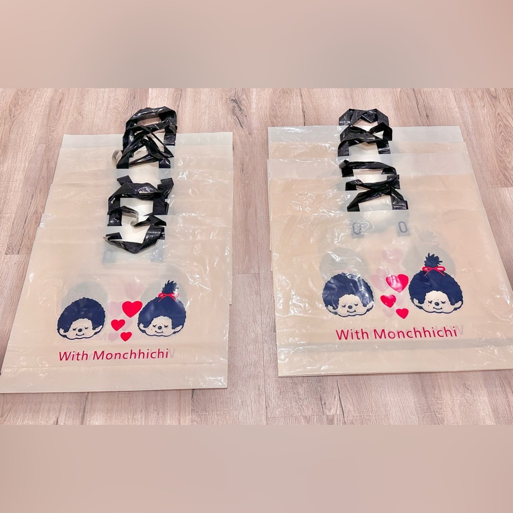 15 Monchhichi Shopping Bags